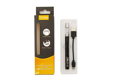 Chine stylo électrique de fumée de trou d&#039;huile de 2 * de 1.2mm avec le port de remplissage inférieur d&#039;USB usine