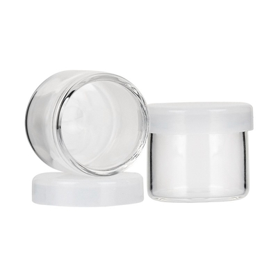 Accessoires de vapeur de qualité alimentaire 6 ml Container en verre à concentrés d'herbes et bouteille de cire Dab