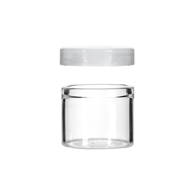 Accessoires de vapeur de qualité alimentaire 6 ml Container en verre à concentrés d'herbes et bouteille de cire Dab