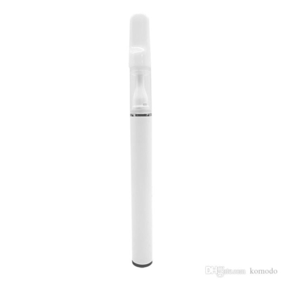 Prix d'usine 510 Récipient en verre plein stylo de cartouche de vapotage jetable en céramique adapté à l'huile épaisse