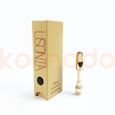 Boîte d'emballage Vpae personnalisée pour les accessoires de vapeur Impression de logo pour toutes les cartouches de vape à huile épaisse