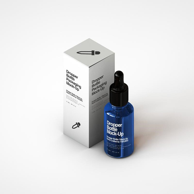 Logo de conception personnalisé Imprimé Cosmétique Soins de la peau Lotion à l' eau sérum Packaging cadeau Boîte en papier