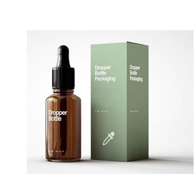 Logo de conception personnalisé Imprimé Cosmétique Soins de la peau Lotion à l' eau sérum Packaging cadeau Boîte en papier