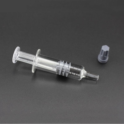 1 ml de Galss Seringue Luer Lock Luer Tête Injecteur en verre Transparent Avec Marque de Mesure