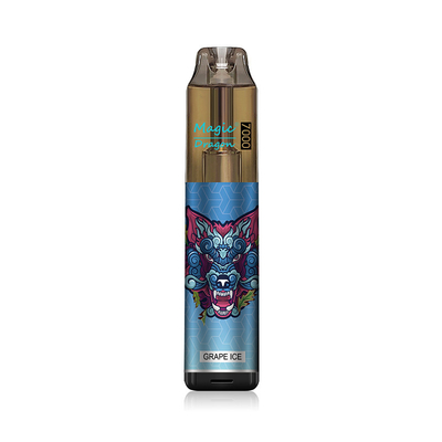 Commercialisation en gros de Komodo 7000 Puffs Vaporizer à usage unique Poulet de vapotage à usage unique pré-rempli