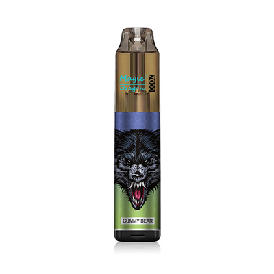 Un stylo de vapotage jetable avec une barre de fumée sans nicotine 7000 bouffées de vapotage avec une saveur fruité mélangée