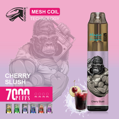 7000 bouffées et cigarettes électroniques Magic Dragon cigarettes électroniques jetables 850mAh batterie 16ml vape pré-rempli Portable