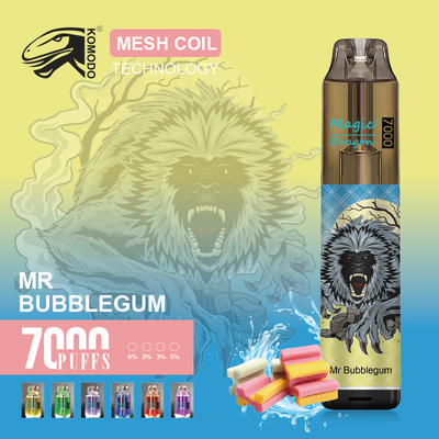 7000 bouffées et cigarettes électroniques Magic Dragon cigarettes électroniques jetables 850mAh batterie 16ml vape pré-rempli Portable