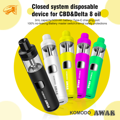 En gros Personnaliser Logo Pas cher Rechargeable Gratuit Huile vide Préchauffage céramique 2ml 3ml Huile épaisse
