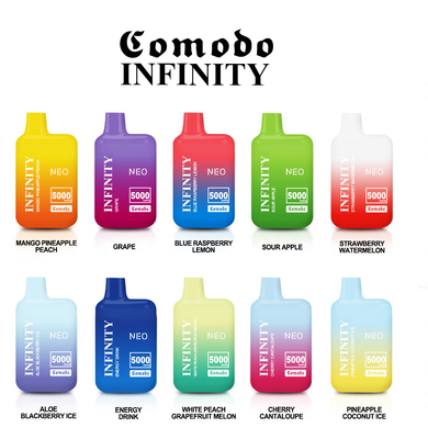 Commodore Infinity Mini Ecigarette Vape Pen jetable 5000 bouffées OEM Validée