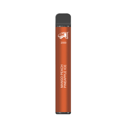 LOGO personnalisé Komodo 2000 Bouffons Vape à usage unique Vape Pen Pfilled Vape Pod