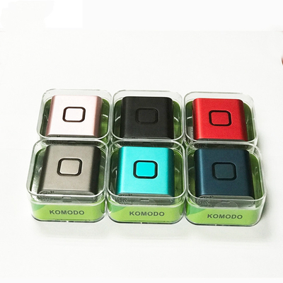 Logo personnalisé Komodo Vmod II Vape Stater Kit par 900mAh Boîte de préchauffage Mod Batterie 6 couleurs