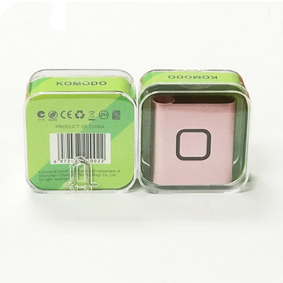 Logo personnalisé Komodo Vmod II Vape Stater Kit par 900mAh Boîte de préchauffage Mod Batterie 6 couleurs