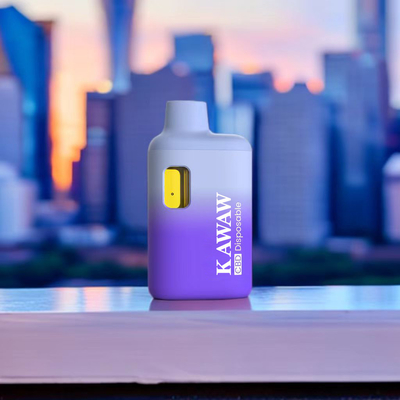 KAWAW Dispositif jetable de 1 ml à cartouche de batterie en capsule vide en forme de boîte pour huile épaisse