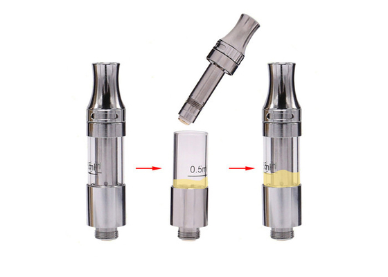 Cartouche à huile de THC CO2 CBD Liberty V9 Cartouche à bobine céramique 510 fil