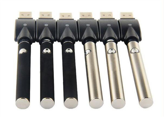 Piles de cigarette E 510 fil Vape Pen réglable de tension Préchauffage style bouton Max batterie avec USB
