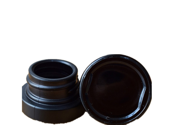 Huile de cire épaisse 9 ml / 5 ml Bouteille en verre, Bouteille en verre noir avec couvercle à l' épreuve des enfants