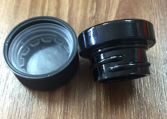 Huile de cire épaisse 9 ml / 5 ml Bouteille en verre, Bouteille en verre noir avec couvercle à l' épreuve des enfants