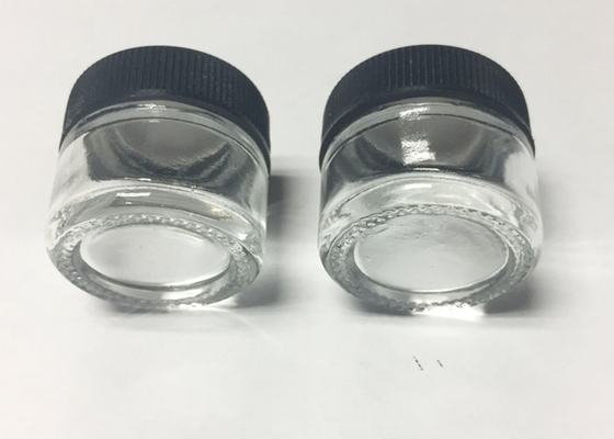 Aucune fuite d'huile de CBD Bouteilles en verre concentrée de couleur claire Capacité 5 ml