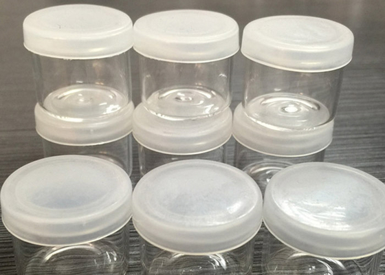 Bouteilles en verre transparentes de 6 ml, contenant du concentré de verre de qualité alimentaire
