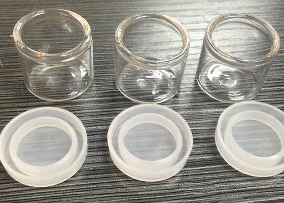 Bouteilles en verre transparentes de 6 ml, contenant du concentré de verre de qualité alimentaire