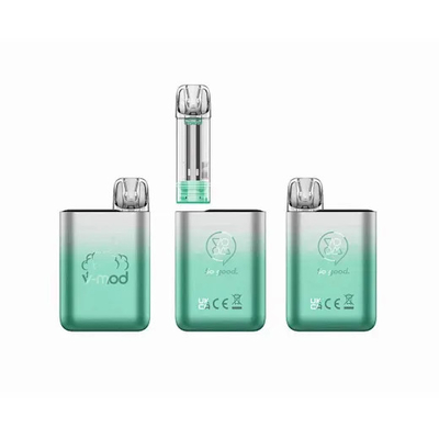 Nouvel édition Vmod Voom Pod Mod 2ml TPD stylo à vapotage jetable en gros et kit de démarrage du système E Cigarette Pod