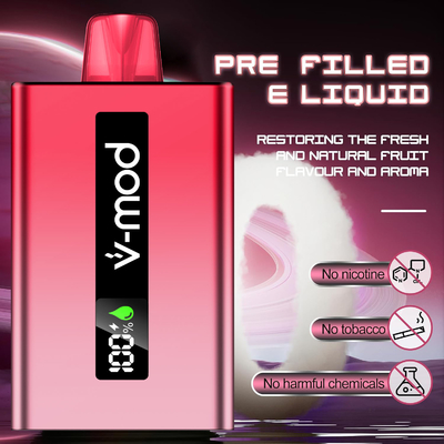 Cigarette électronique en gros Vmod 20000 bouffées stylo à vapotage jetable avec LCD numérique
