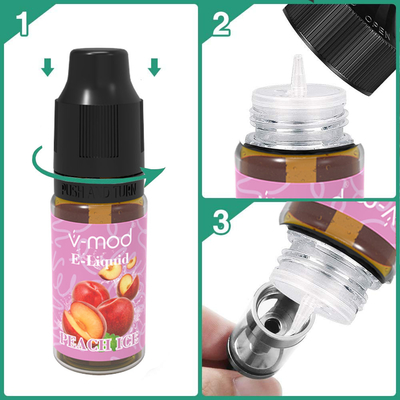 70VG / 30PG Liquide de vapotage de cigarette électronique 10x10ml pour toutes les vapoteurs de cigarette électronique