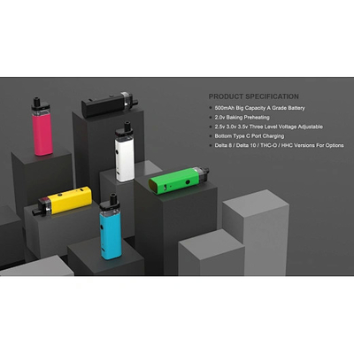 Foaio B2 stylo de vapotage à usage unique de 2 ml pour CBD THC DELTA-8 préchauffage à l'huile épaisse et tension variable