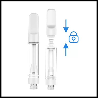 Cartouche de CBD 0,5 / 1,0 ml Cartouche de vapotage pleine atomiseur en céramique