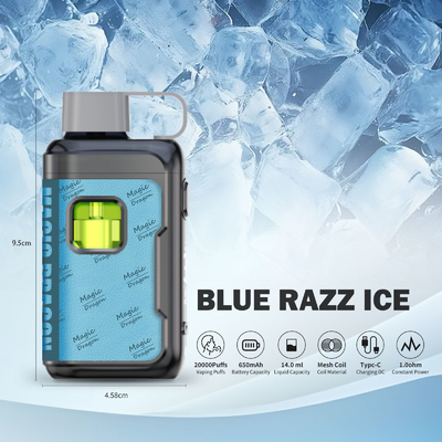 Ultimate Magic Dragon 20000 Puffs Vape rechargeable jetable avec mode boost