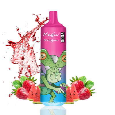 Design cool rechargeable pré-rempli RandM Tornado 9000 Puffs Vape Pen 18ML E Liquide