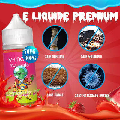 70VG / 30PG E-liquide 30 ml de jus de vapeur premium pour le kit de vapeur rechargeable