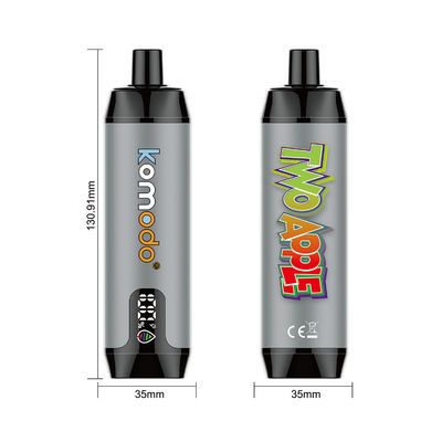 Cigarette électronique jetable 26K Puffs DTL Vaping Écran LCD 20 saveurs Rechargeable