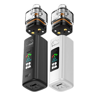 Kit de démarrage de cigarette électronique Cigarette électronique rechargeable 5.0 ml réservoir 1000mAh batterie