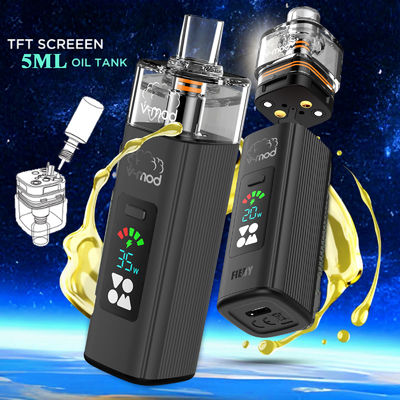 Kit de démarrage de cigarette électronique Cigarette électronique rechargeable 5.0 ml réservoir 1000mAh batterie