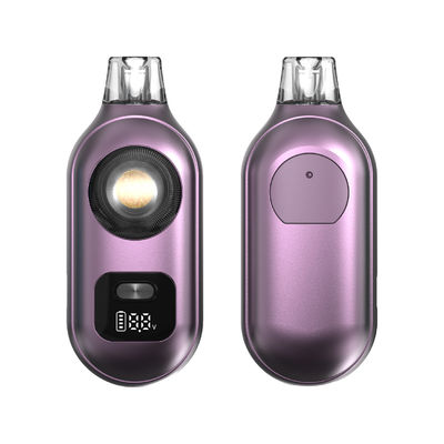 Kit de cigarette électronique vaporisateur d'herbes sèches et de cire avec réservoir Premium 0,5 ml, batterie 300 mAh