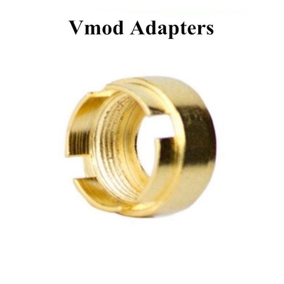 Connecteur de remplacement d'anneau d'adaptateur magnétique Vmod doré pour cartouches de vaporisateur à fil 510