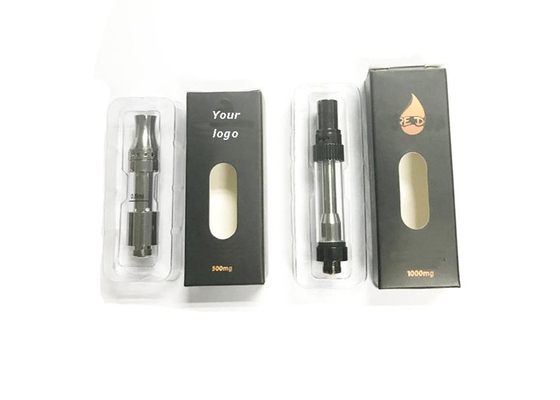 Boîte à modèles de vape personnalisée Atomiseur d'huile de CBD Vape Pen Cartouche OEM Emballage Impression couleur complète