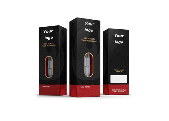 Logo OEM personnalisé Imprimé Eco-Friendly Packaging bon marché Boîtes en carton pour une cartouche de vape en céramique de 0,5 ml 1 ml
