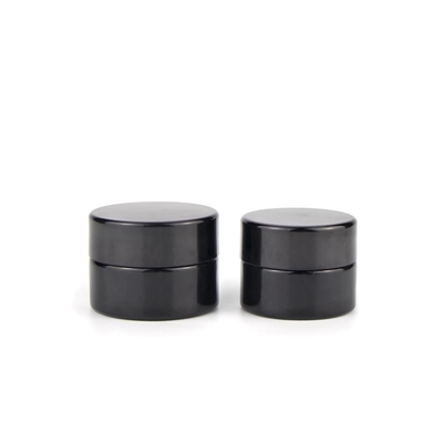 Couvercles en plastique Récipients en verre pour le concentré Dab Jar 5ml 6ml 9ml Capacité Logo personnalisé