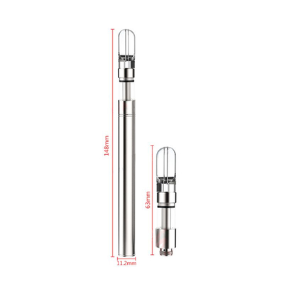Itsuwa Liberty T6-P vide cartouche en céramique à 510 fils Vape VS Liberty V9 couleur argentée