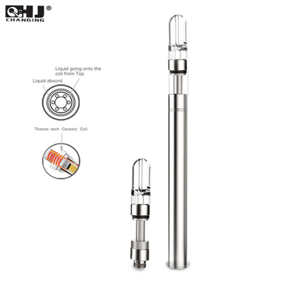 Itsuwa Liberty T6-P vide cartouche en céramique à 510 fils Vape VS Liberty V9 couleur argentée