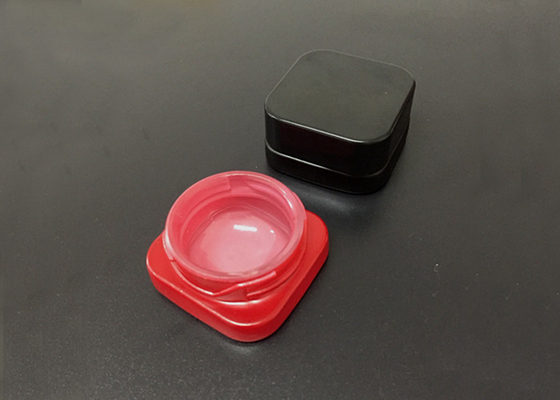 5 ml de pot en verre concentré en cube avec un bouchon étanche pour enfants 6 couleurs